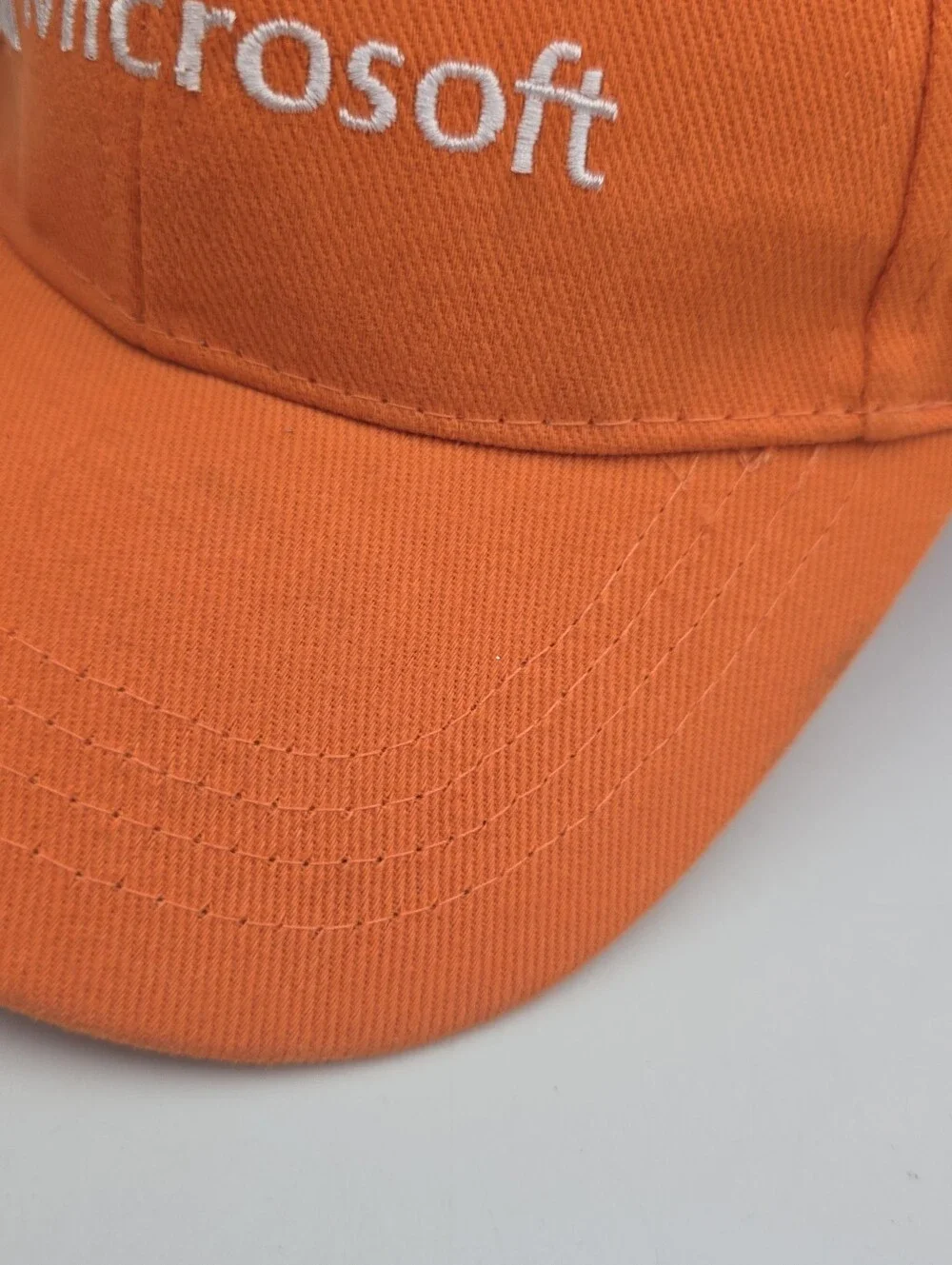 Kids Microsoft Coder Orange Adjustable Cotton Hat 54cm